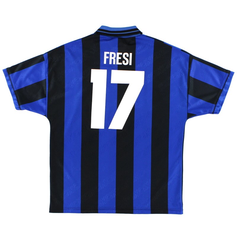 INTER MILAN 1995/1996 HOME RETRO JERSEY #17 FRESI